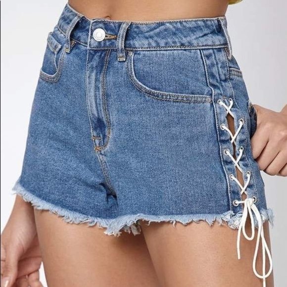 PacSun Shorts Tied-Up on Side - Picture 1 of 5